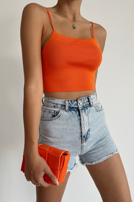 Basic İp Askılı Top Oranj