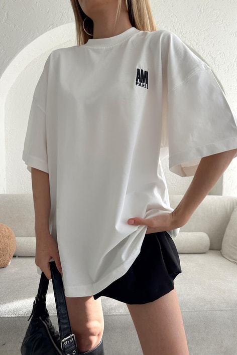 Amı Paris Tshirt Beyaz