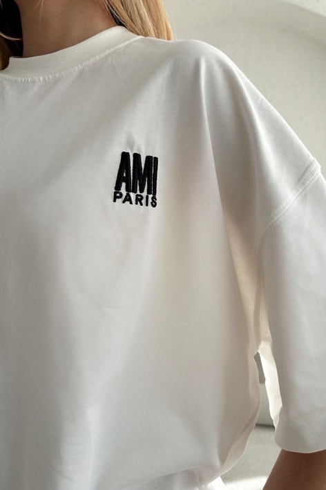 Amı Paris Tshirt Beyaz