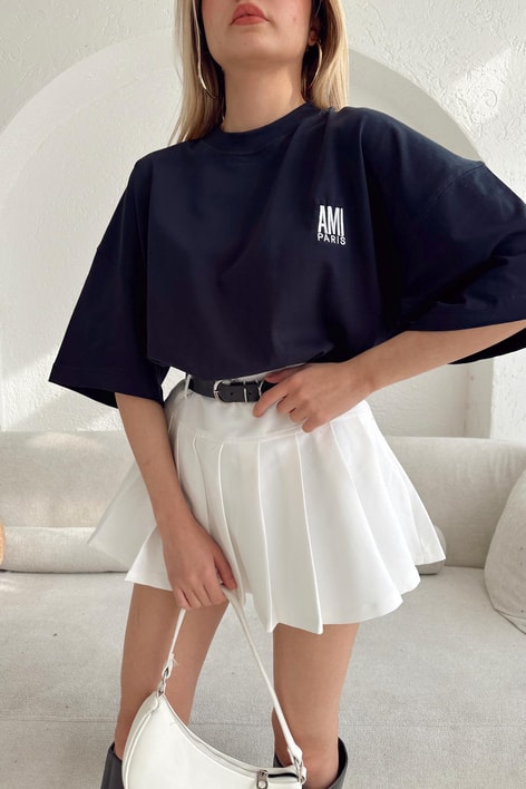 Amı Paris Tshirt Lacivert