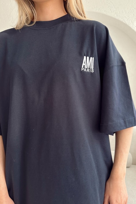 Amı Paris Tshirt Lacivert