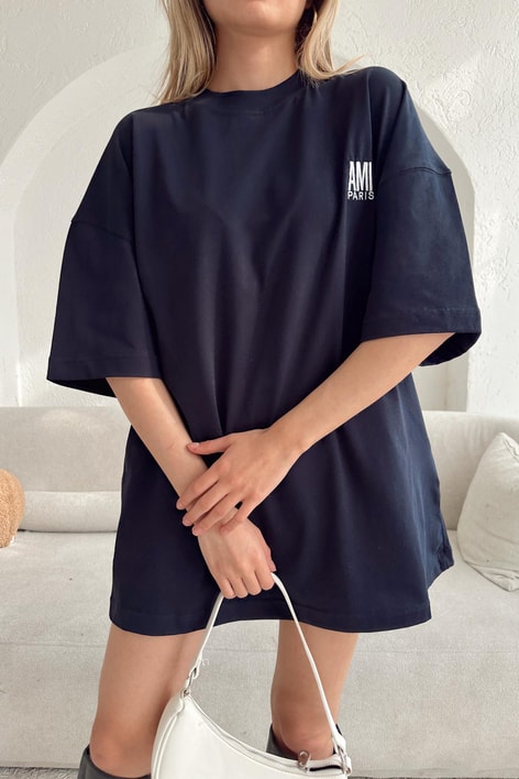Amı Paris Tshirt Lacivert