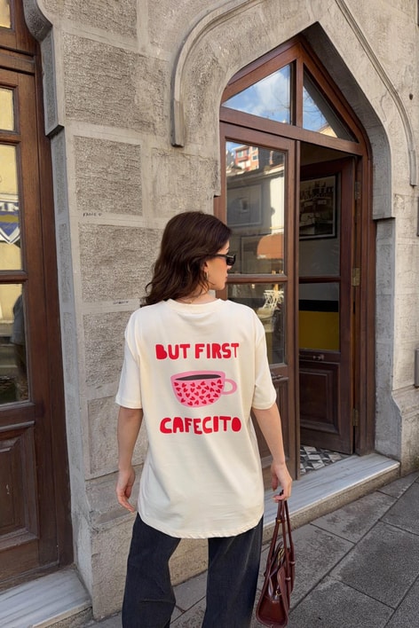 Cafecıto  Tshirt Taş