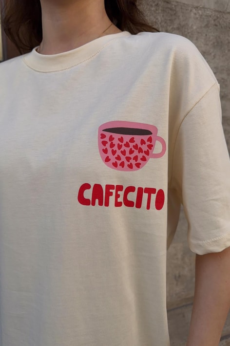 Cafecıto  Tshirt Taş
