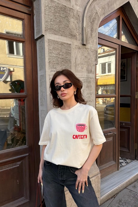 Cafecıto  Tshirt Taş