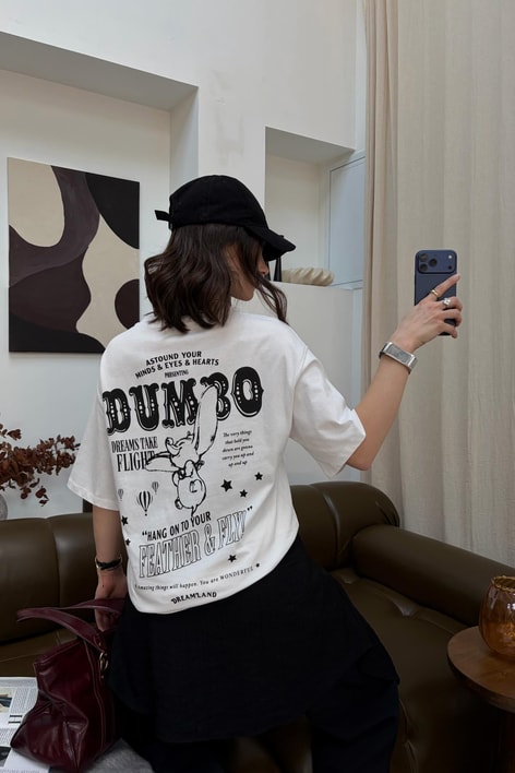 Elephant Tshirt Ekru