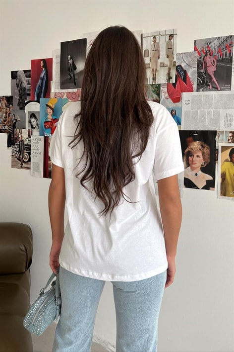 Fruit Kısa Kollu Tshirt Beyaz