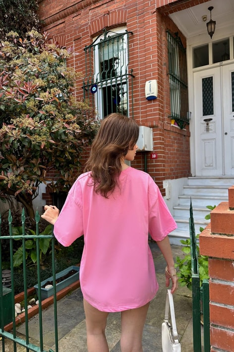 LCS Basic Tshirt Pembe