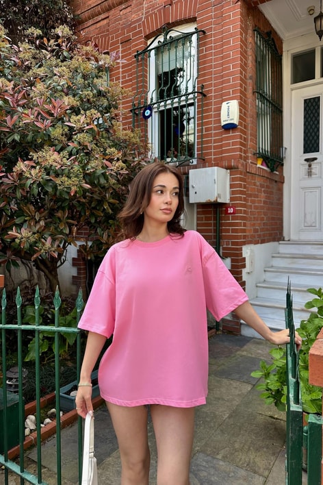 LCS Basic Tshirt Pembe