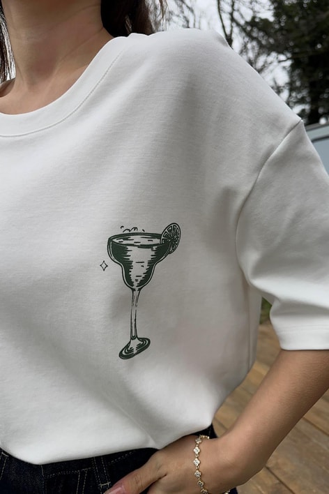 Margarita Tshirt Beyaz