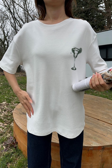 Margarita Tshirt Beyaz