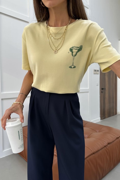 Margarita Tshirt Sarı