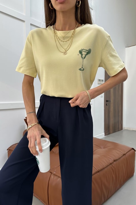 Margarita Tshirt Sarı