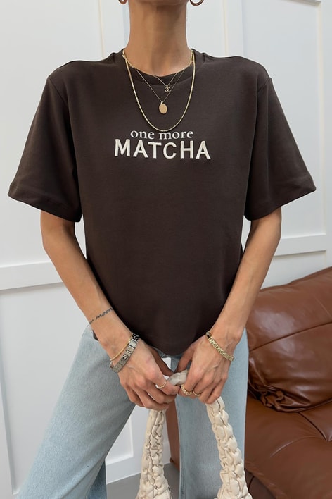 Matcha Tshirt Kahve
