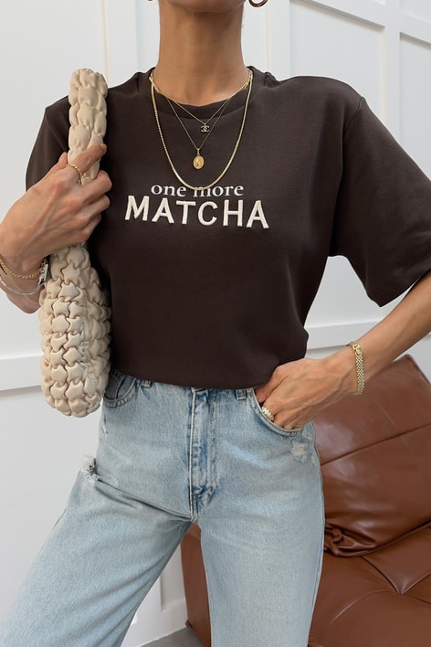 Matcha Tshirt Kahve