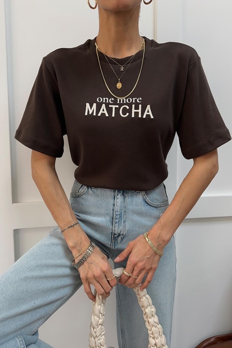 Matcha Tshirt Kahve