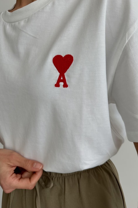 Mini Heart Tshırt Beyaz