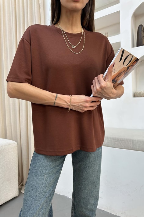 Oversize Modal Tshirt Taba