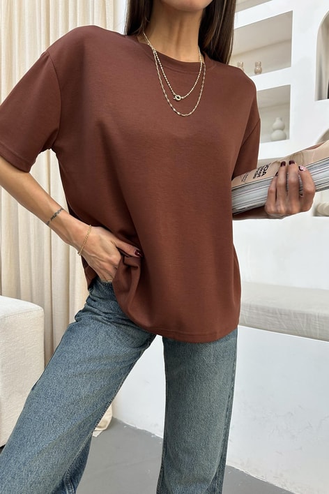Oversize Modal Tshirt Taba