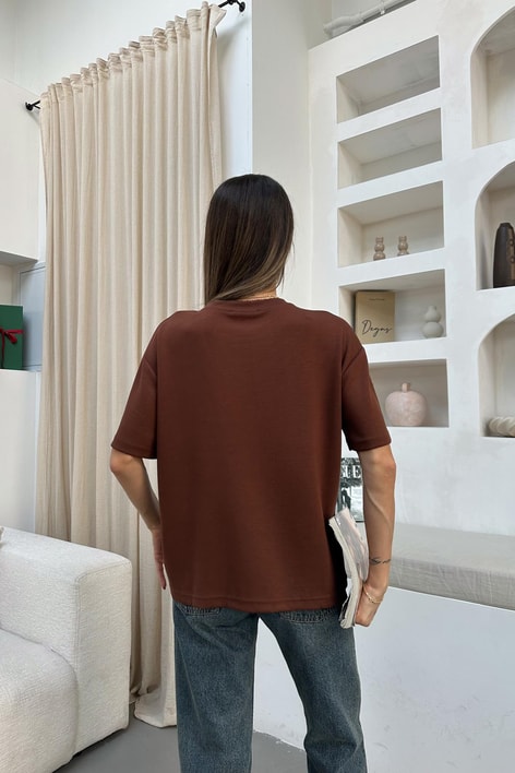 Oversize Modal Tshirt Taba