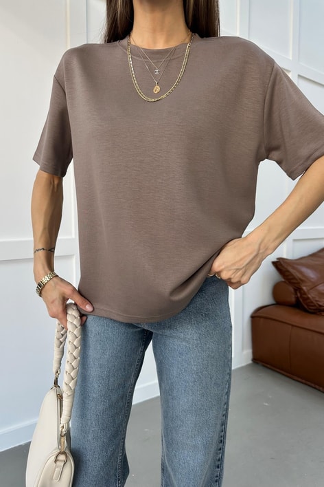 Oversize Modal Tshirt Vizon