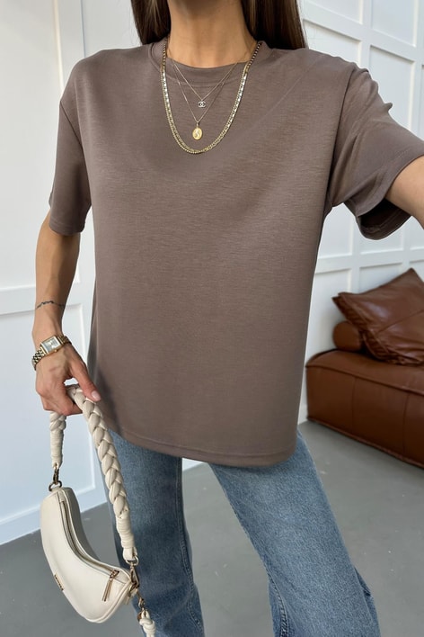 Oversize Modal Tshirt Vizon