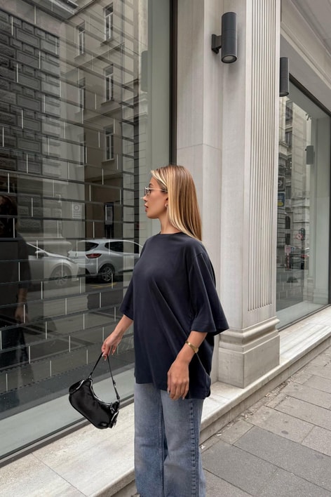 Oversized Tshirt Antrasit