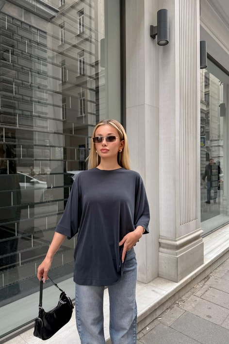 Oversized Tshirt Antrasit