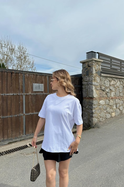Premium Basic Tshirt Beyaz