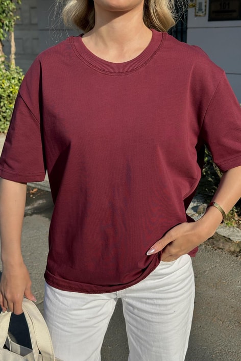Premium Basic Tshirt Bordo