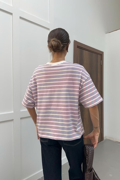 Striped Tshirt Mavi