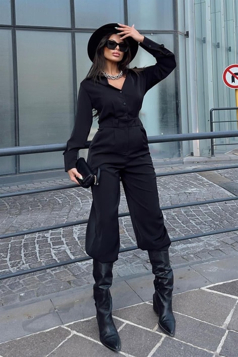 Classic Palazzo Tulum Siyah