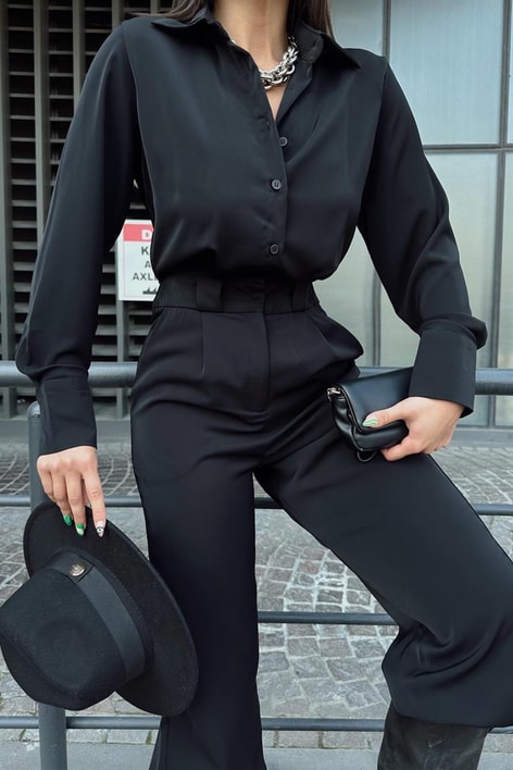 Classic Palazzo Tulum Siyah