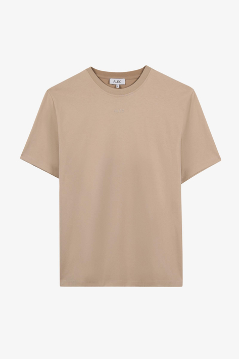 Alegion Basic Erkek  T-Shirt 002 – Bej