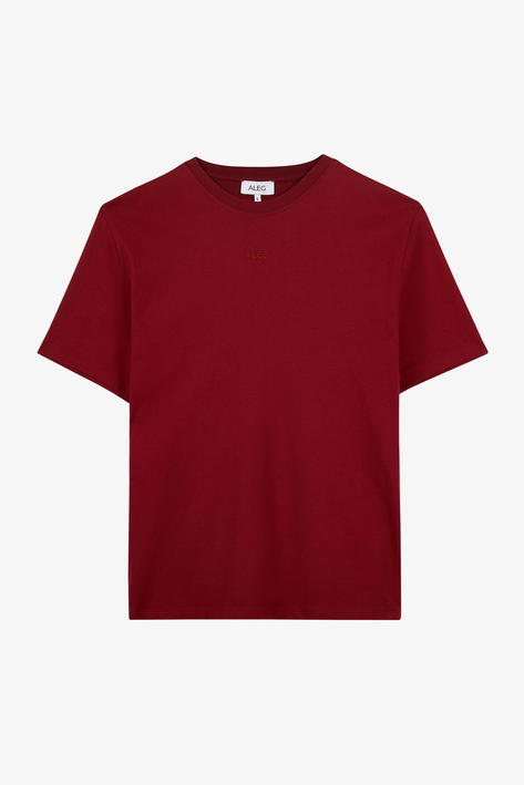 Alegion Basic Erkek T-Shirt 007 – Bordo