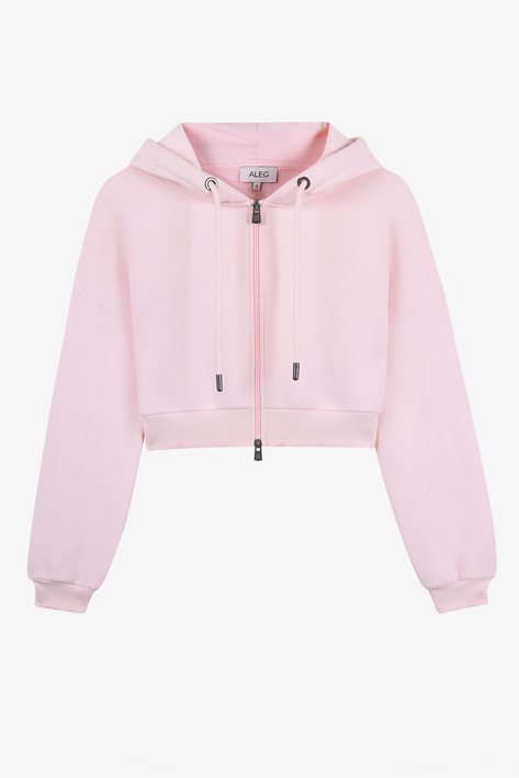 Alegion Crop Hoodie 005 – Pembe