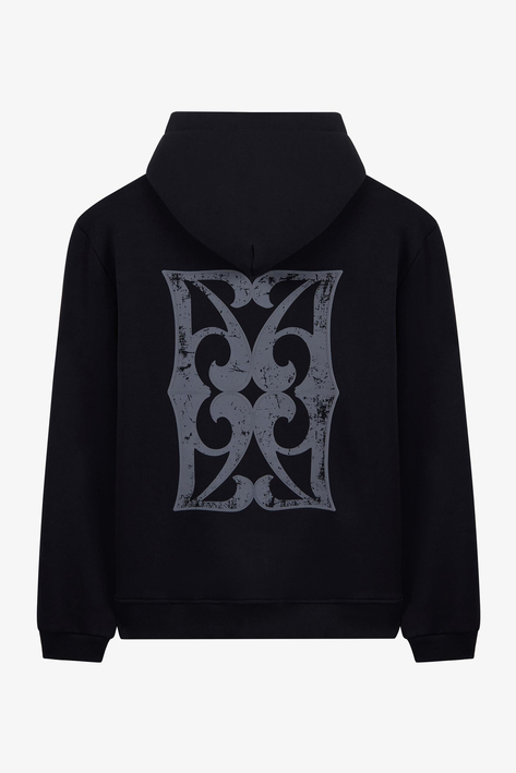 Alegion Erkek Zip Hoodie 002 – Siyah