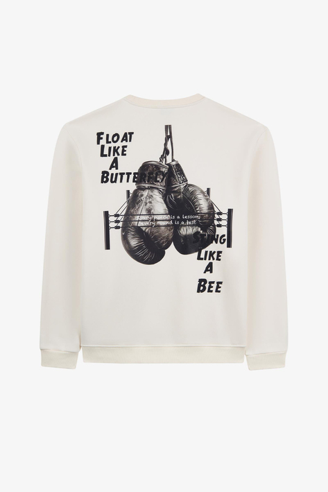 Alegion Solistice Erkek Sweatshirt 017 – Ekru 09 Boks