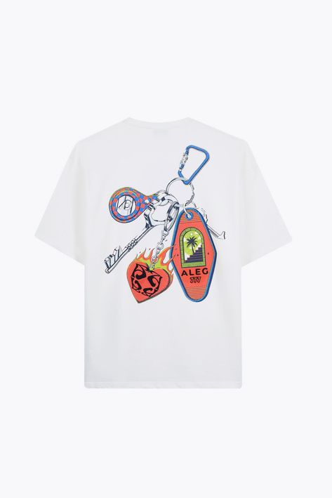 Alegion Solistice Erkek T-Shirt 014 – Ekru 14 Anahtarlık