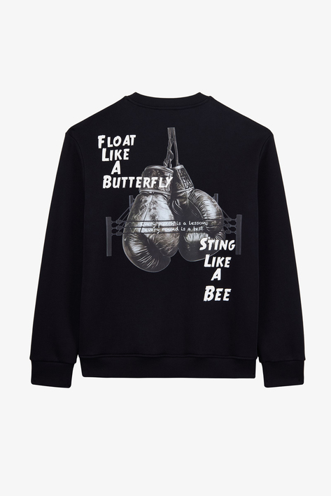 Alegion Solistice Kadın Sweatshirt 018 – Siyah 09 Boks