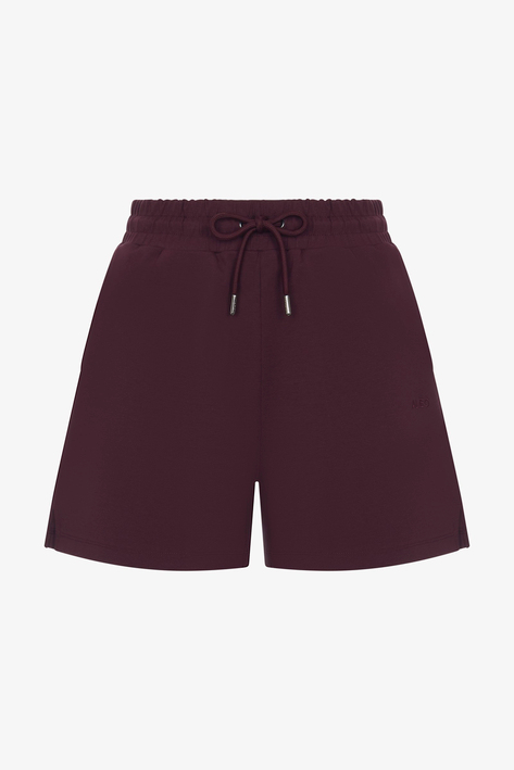 Bordo Regular Fit Kadın Şort 33
