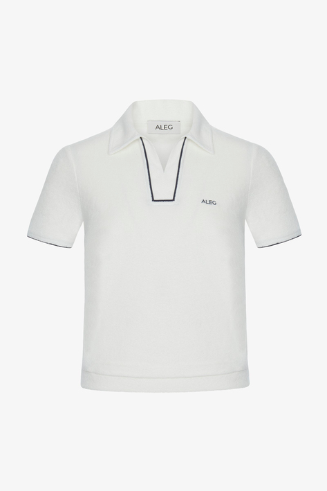 Ekru Regular Fit Kadın Crop T-Shirt 52