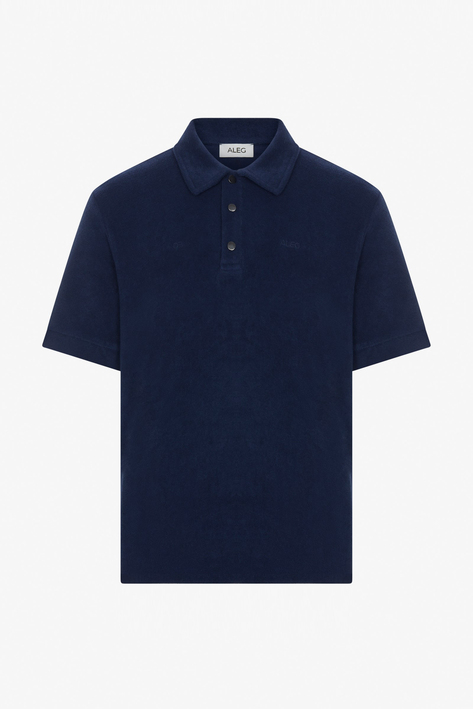 Lacivert Regular Fit Polo Yaka Erkek T-Shirt 107