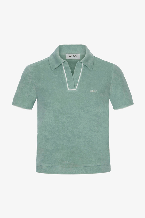 Mint Yeşili Regular Fit Kadın Crop T-Shirt 52
