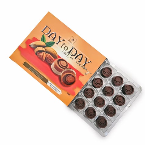 Day to Day Bademli Sütlü Çikolata 210 gr