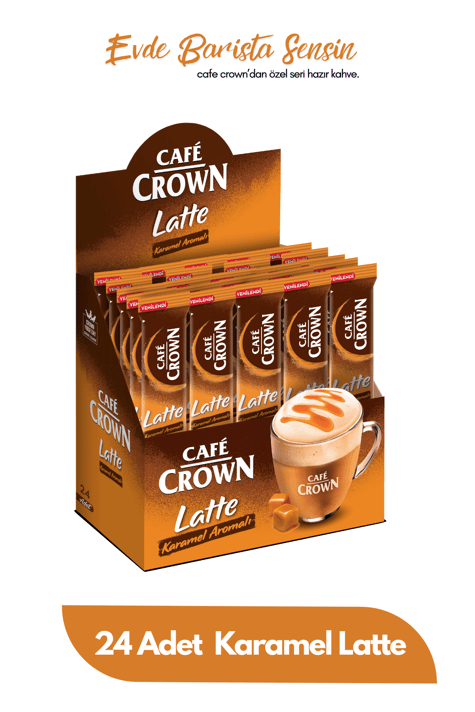  Karamel Latte 17 Gr. x 24 Adet