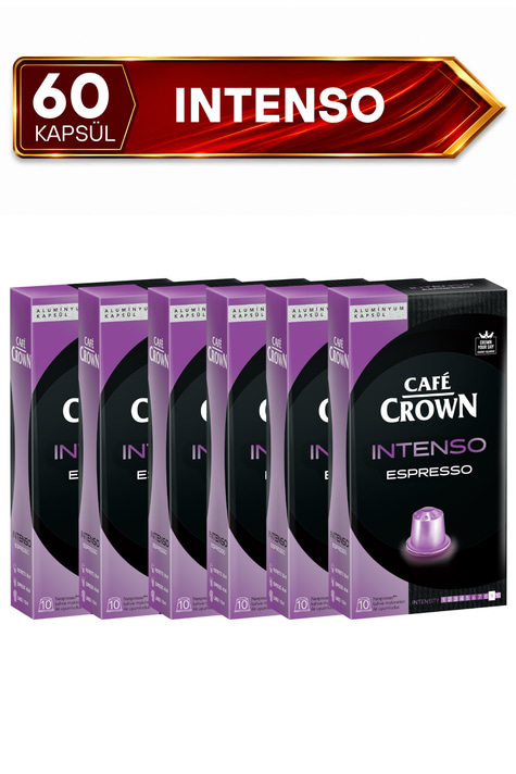60'lı Intenso Kapsül Kahve Nespresso Uyumlu Avantajlı Paket - 60 Al 40 Öde!