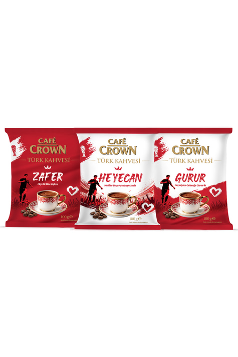 Türk Kahvesi 100gr x 3 Adet (Gurur, heyecan, zafer.)