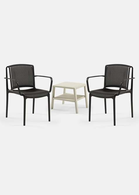 TİLİA MİNİ COFFE SET JOKER SEHPA 43X43 - NES KOLTUK