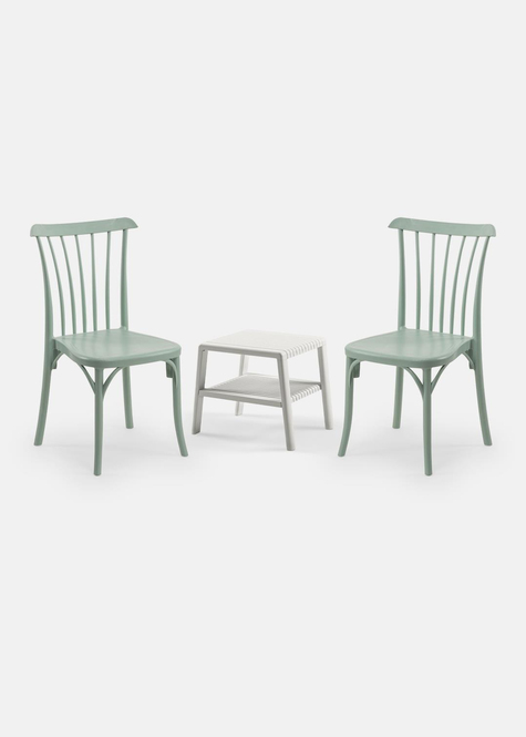 TİLİA MİNİ COFFE SET JOKER SEHPA 43X43 - GOZO SANDALYE